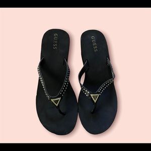 Guess platform wedges